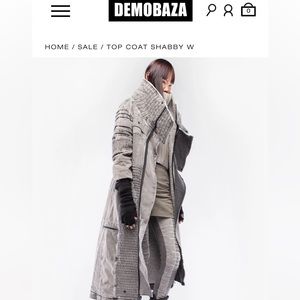 Demobaza coat. Never worn just tried on. It is too small for me.